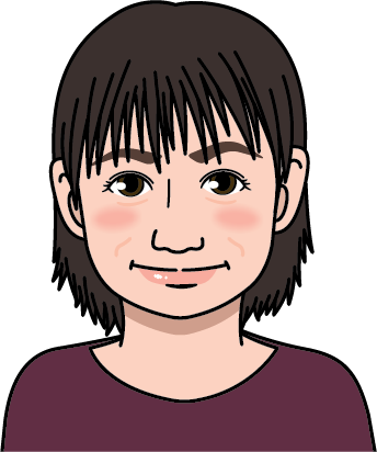 看護師Eさんの似顔絵